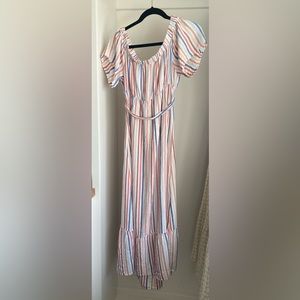Isabel Maternity Stripe Dress